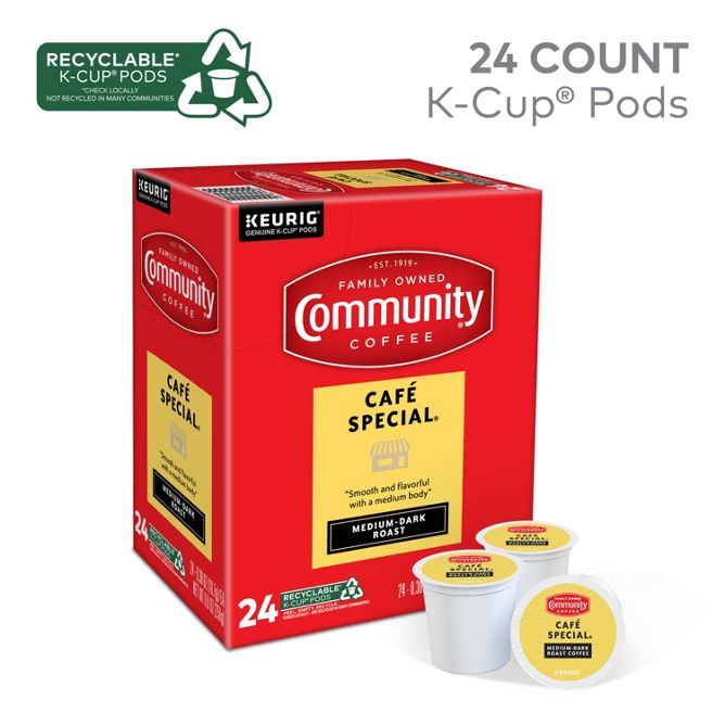 Community Coffee Café Special K-Cup Pods