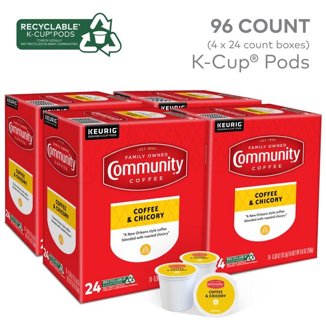 Community Coffee Coffee & Chicory K-Cup Pods