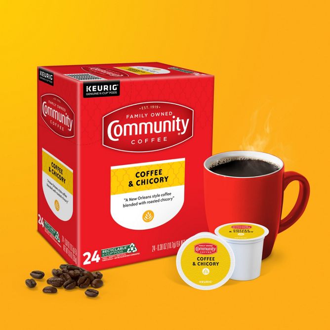 Community Coffee Coffee & Chicory K-Cup Pods