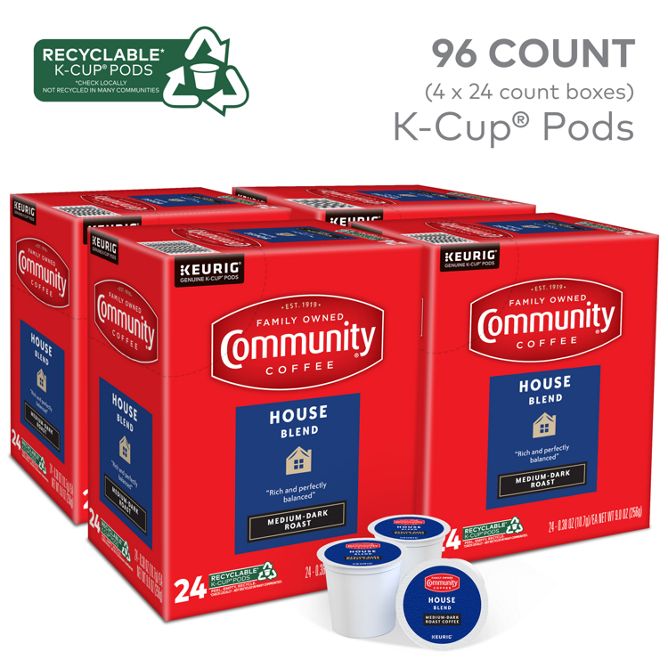 Community Coffee House Blend Coffee K-Cup Pods