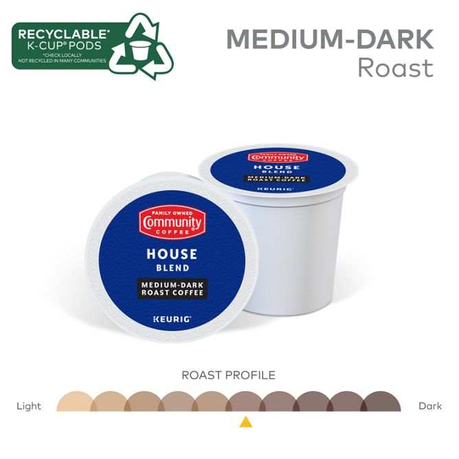 Community Coffee House Blend Coffee K-Cup Pods