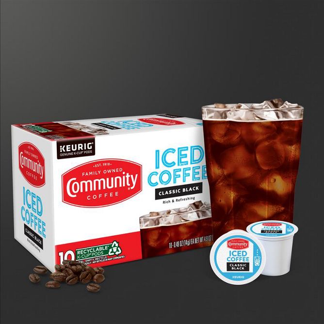 Community Coffee Iced Classic Coffee K-Cup Pods