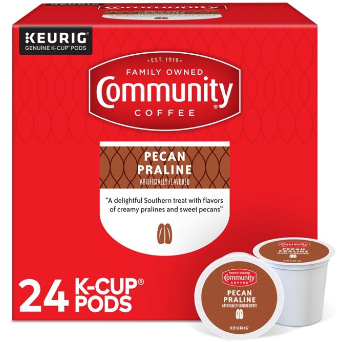 Community Coffee Pecan Praline Coffee K-Cup Pods