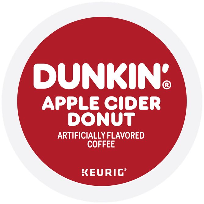 Dunkin Coffee Apple Cider Donut K-Cup Pods