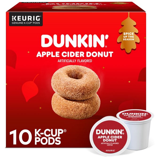 Dunkin Coffee Apple Cider Donut K-Cup Pods