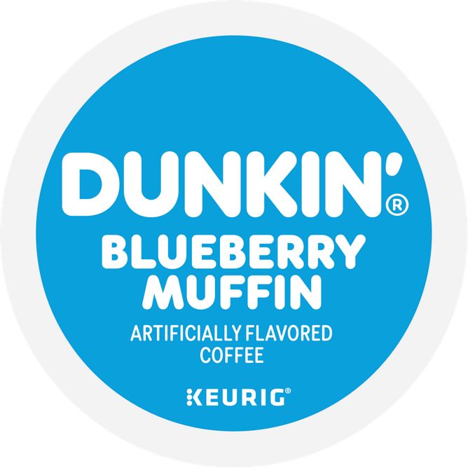 Dunkin Coffee Blueberry Muffin K-Cup Pods