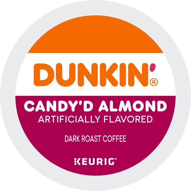 Dunkin Coffee Candy'd Almond K-Cup Pods