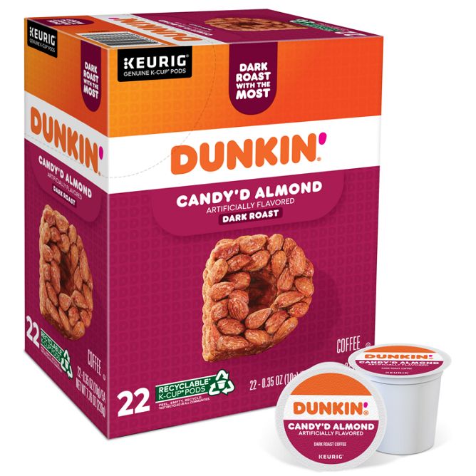 Dunkin Coffee Candy'd Almond K-Cup Pods