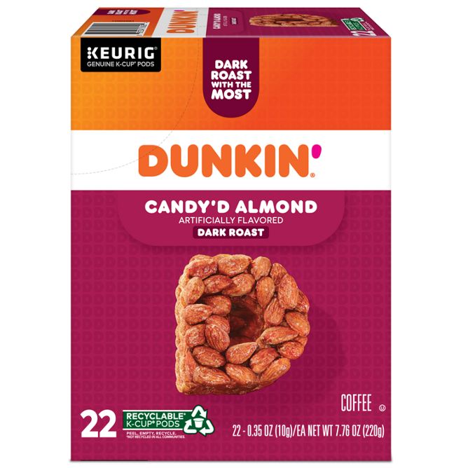 Dunkin Coffee Candy'd Almond K-Cup Pods