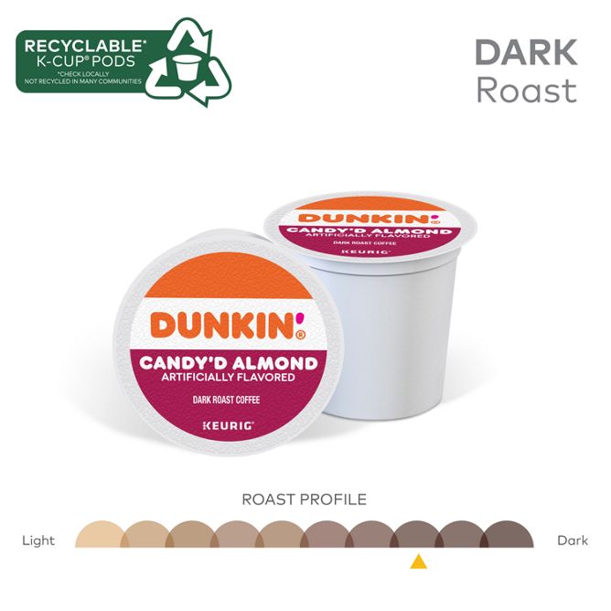 Dunkin Coffee Candy'd Almond K-Cup Pods