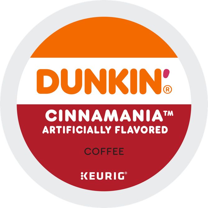 Dunkin Coffee Cinnamania K-Cup Pods