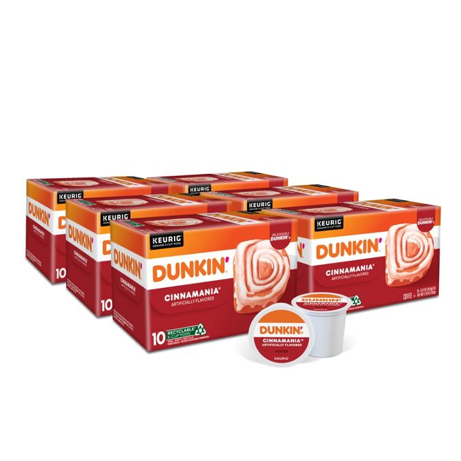 Dunkin Coffee Cinnamania K-Cup Pods