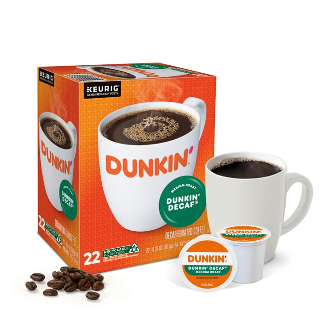 Dunkin Coffee Dunkin Decaf K-Cup Pods