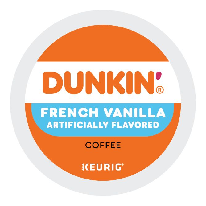 Dunkin Coffee French Vanilla K-Cup Pods