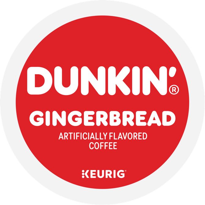 Dunkin Coffee Gingerbread K-Cup Pods