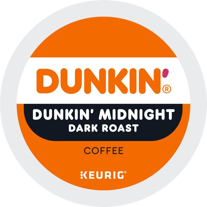 Dunkin Coffee Midnight Coffee K-Cup Pods