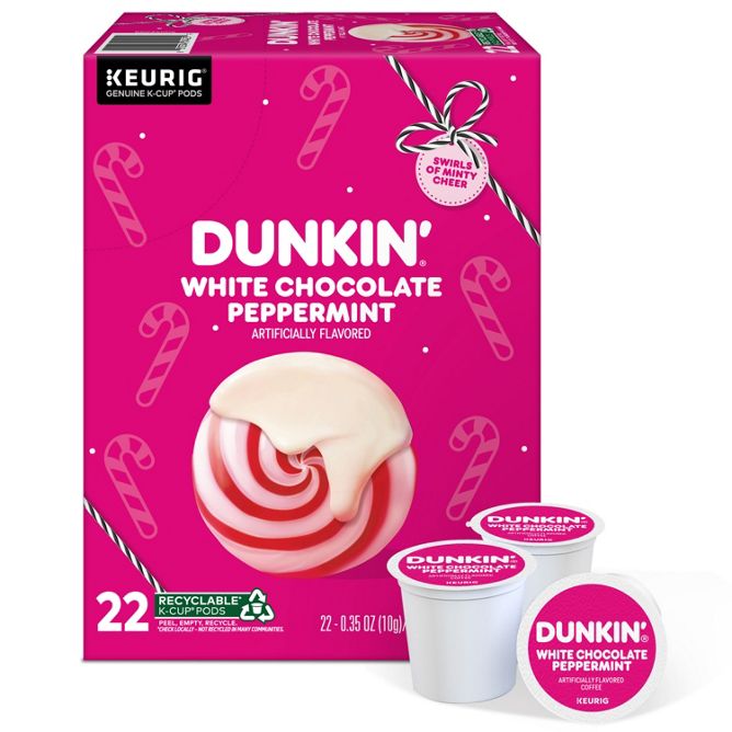 Dunkin Coffee Polar Peppermint K-Cup Pods