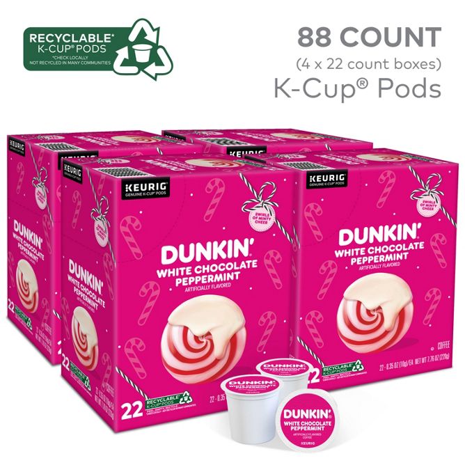 Dunkin Coffee Polar Peppermint K-Cup Pods
