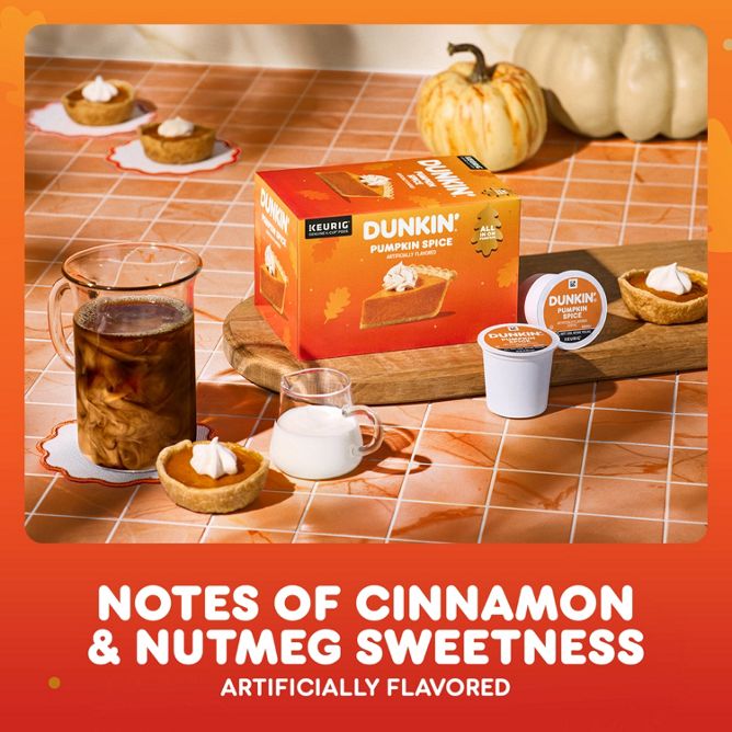 Dunkin Coffee Pumpkin Spice K-Cup Pods