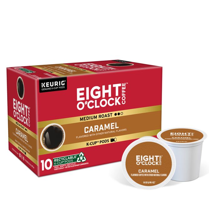 Eight O clock Caramel K-Cup Pods