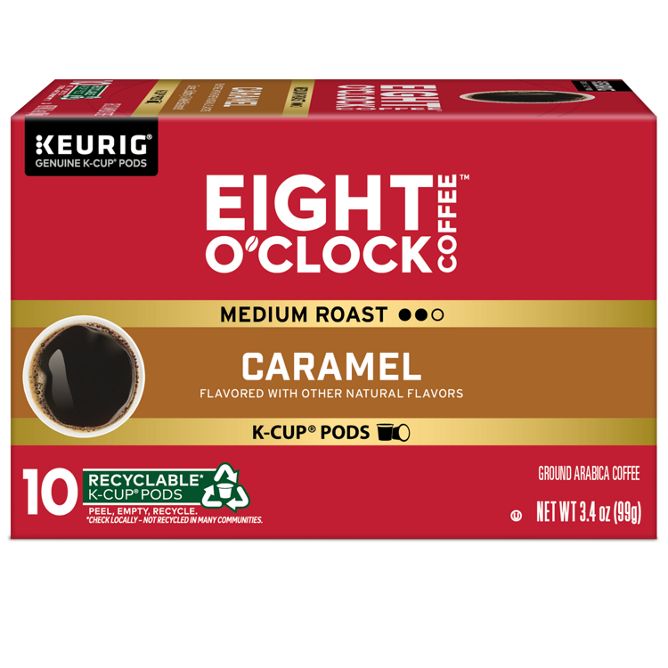 Eight O clock Caramel K-Cup Pods