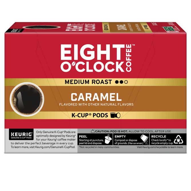 Eight O clock Caramel K-Cup Pods