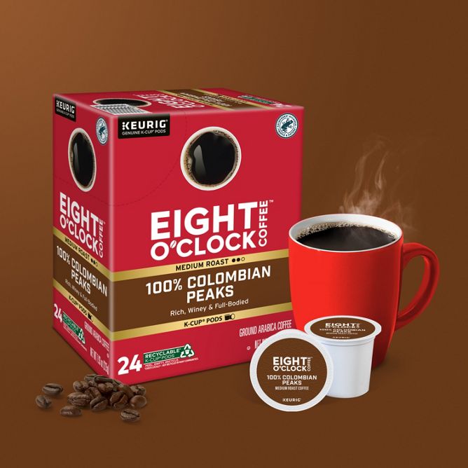 Eight O clock Colombian Peaks K-Cup Pods