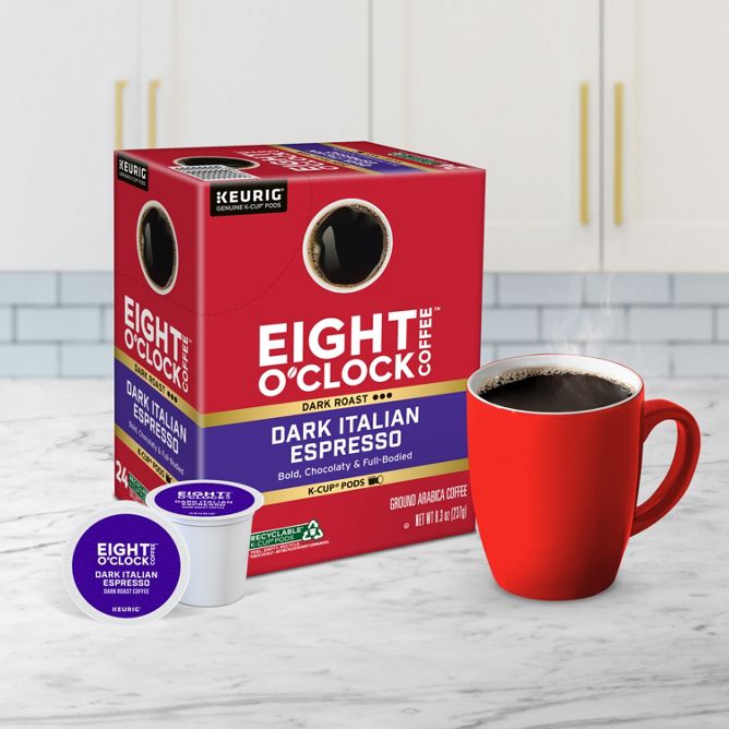 Eight O clock Dark Italian Espresso K-Cup Pods