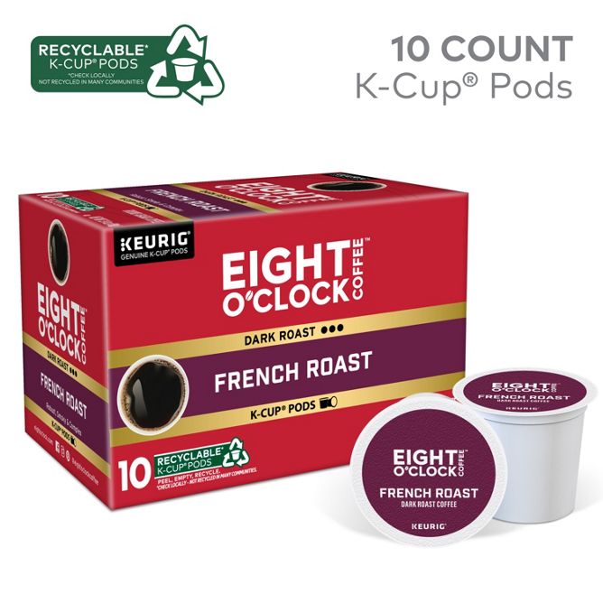 Eight O clock French Roast K-Cup Pods