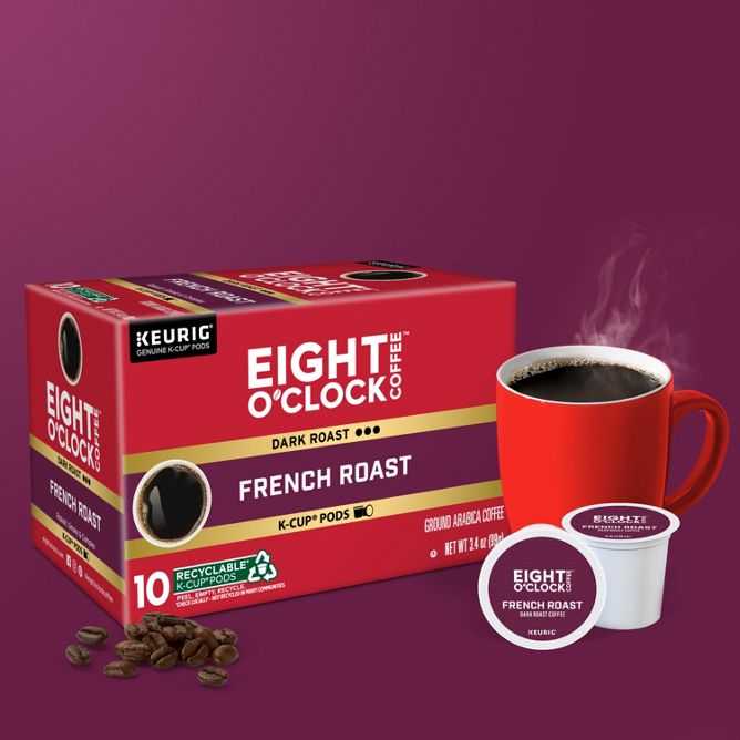 Eight O clock French Roast K-Cup Pods