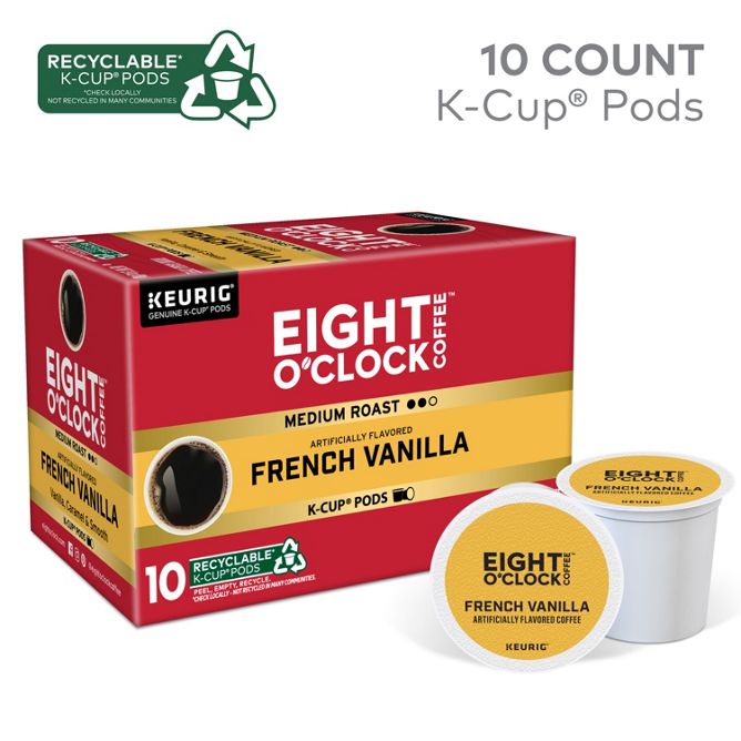 Eight O clock French Vanilla K-Cup Pods