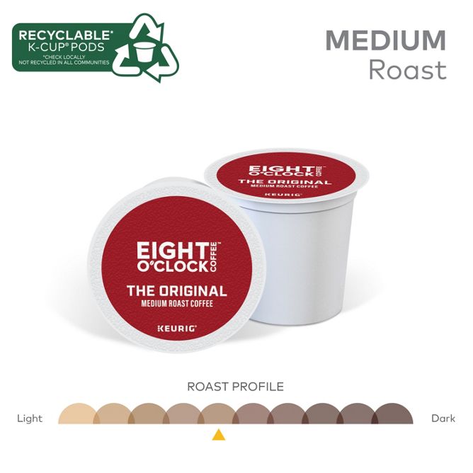 Eight O clock The Original Coffee K-Cup Pods