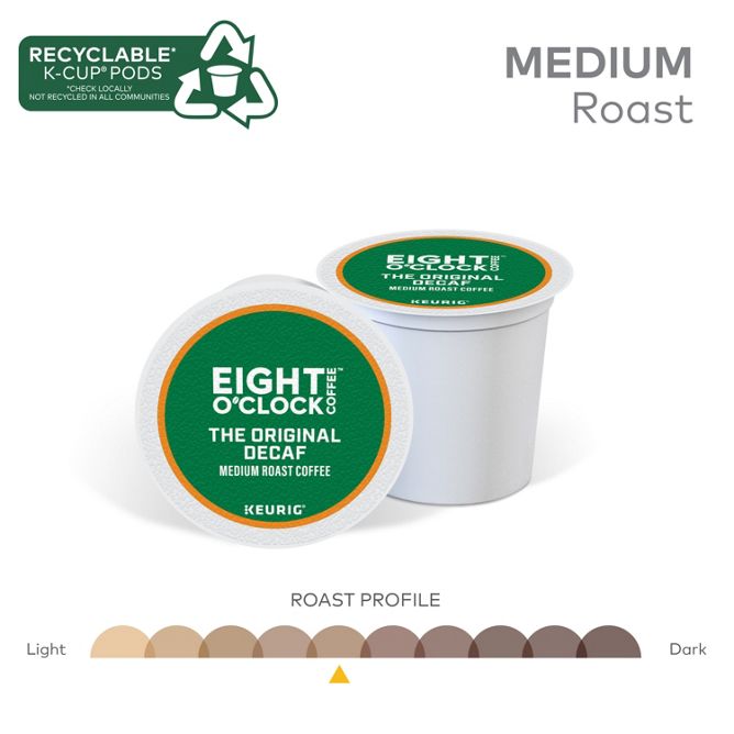 Eight O clock The Original Coffee (Decaf) K-Cup Pods