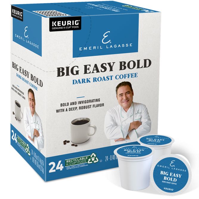 Emerils Coffee Big Easy Bold K-Cup Pods