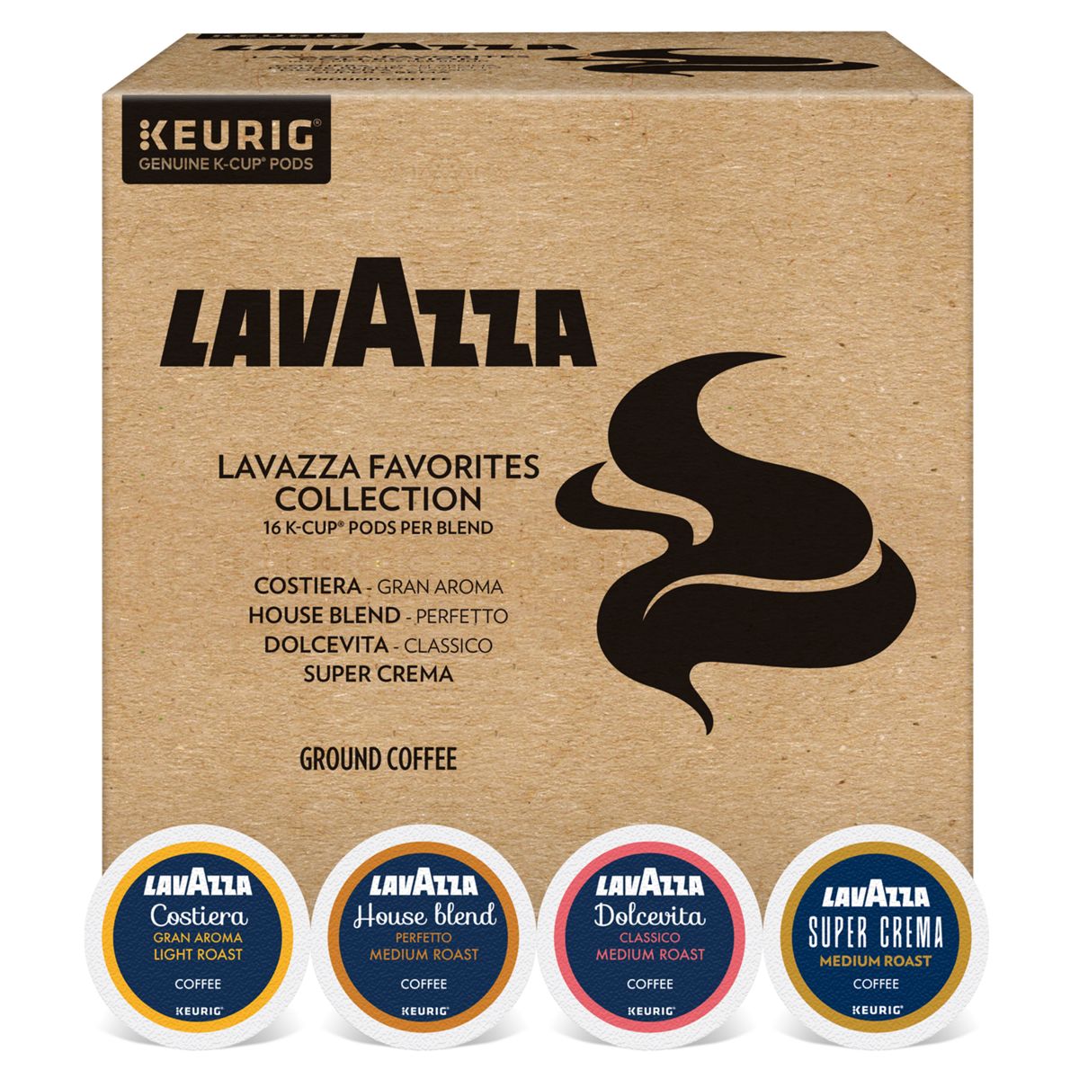 Lavazza LavAzza Favorites Collection K-Cup Pods