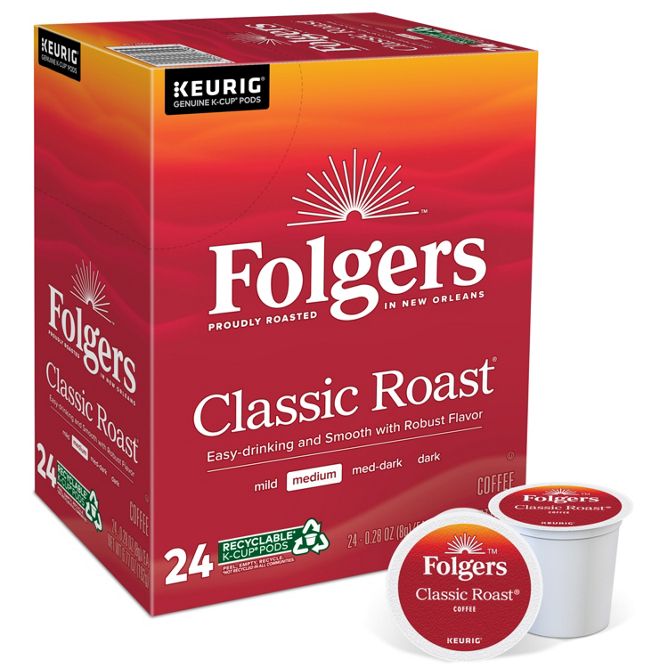 Folgers Coffee Classic Roast K-Cup Pods