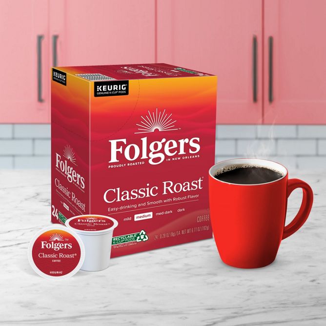 Folgers Coffee Classic Roast K-Cup Pods