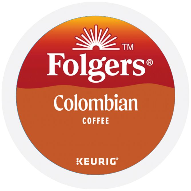 Folgers Coffee Colombian Coffee K-Cup Pods