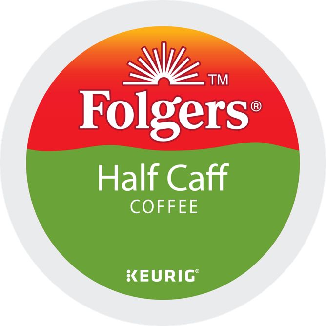 Folgers Coffee Half-Caff K-Cup Pods