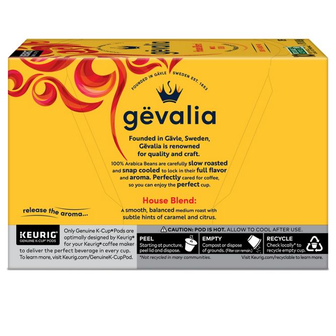Gevalia Coffee House Blend Coffee K-Cup Pods