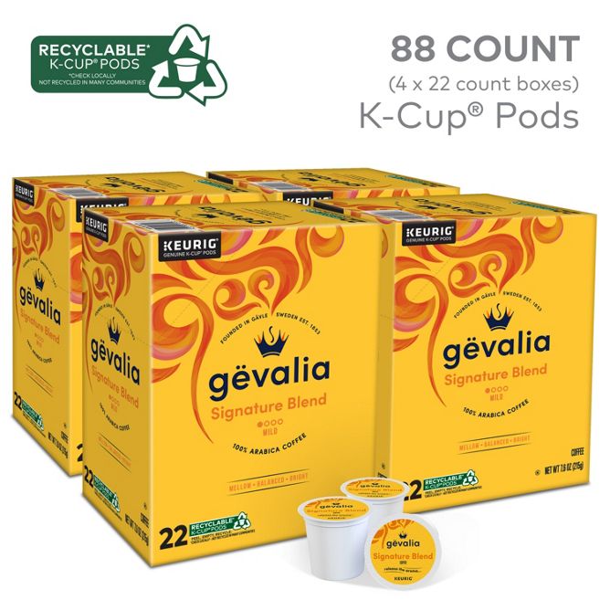 Gevalia Coffee Signature Blend K-Cup Pods