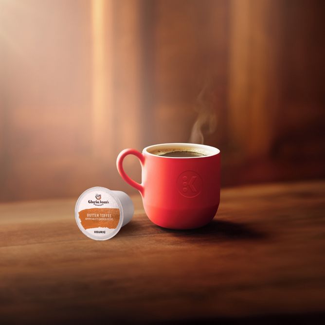 Gloria Jean_s Coffee Butter Toffee K-Cup Pods