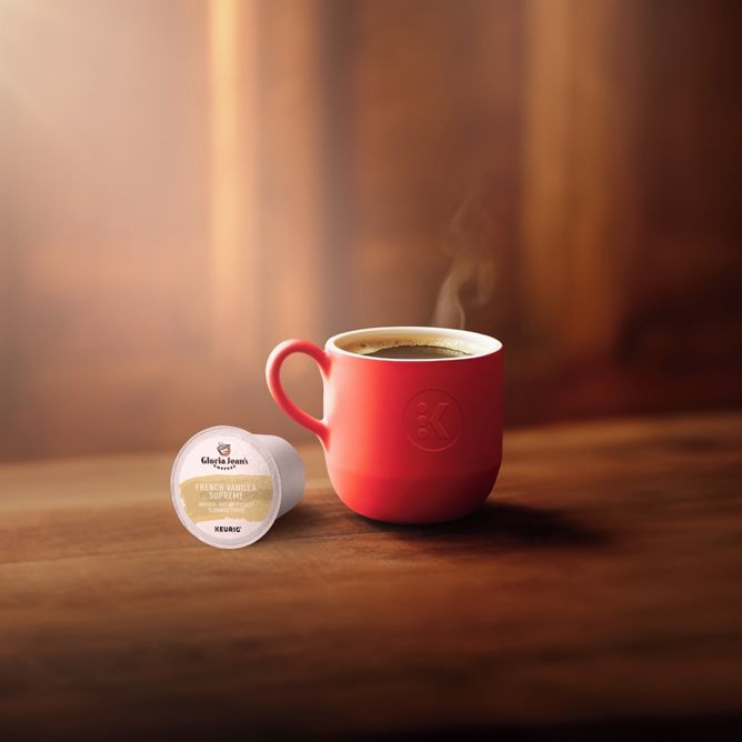 Gloria Jean_s Coffee French Vanilla Supreme K-Cup Pods
