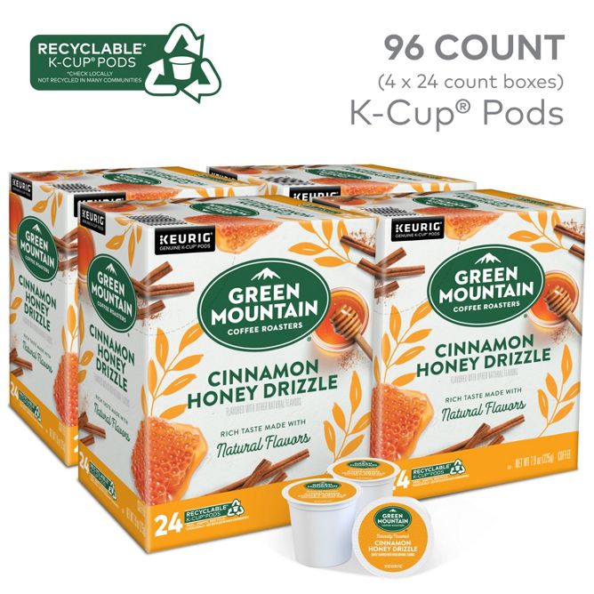 Green Mountain Coffee Roasters Cinnamon Honey Drizzle K-Cup Pods
