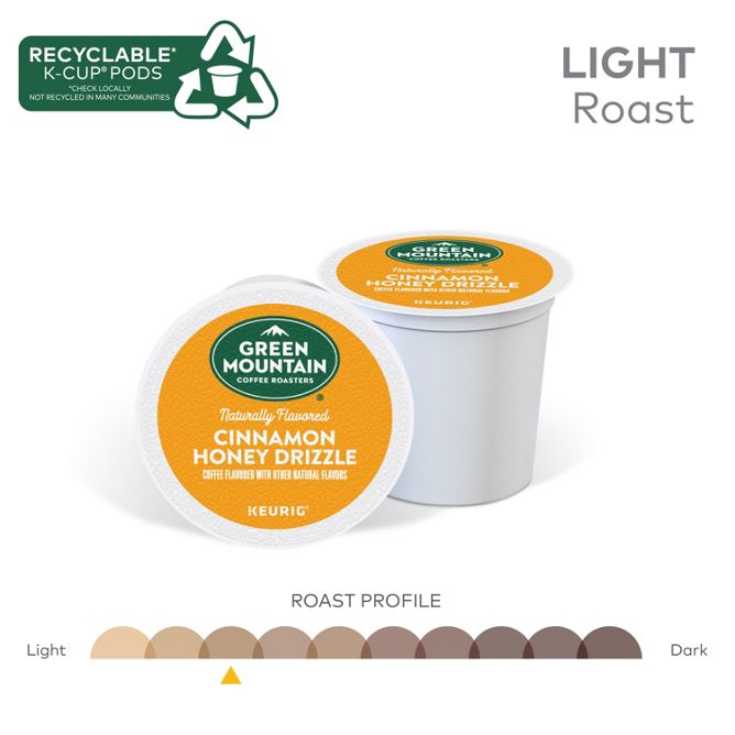 Green Mountain Coffee Roasters Cinnamon Honey Drizzle K-Cup Pods