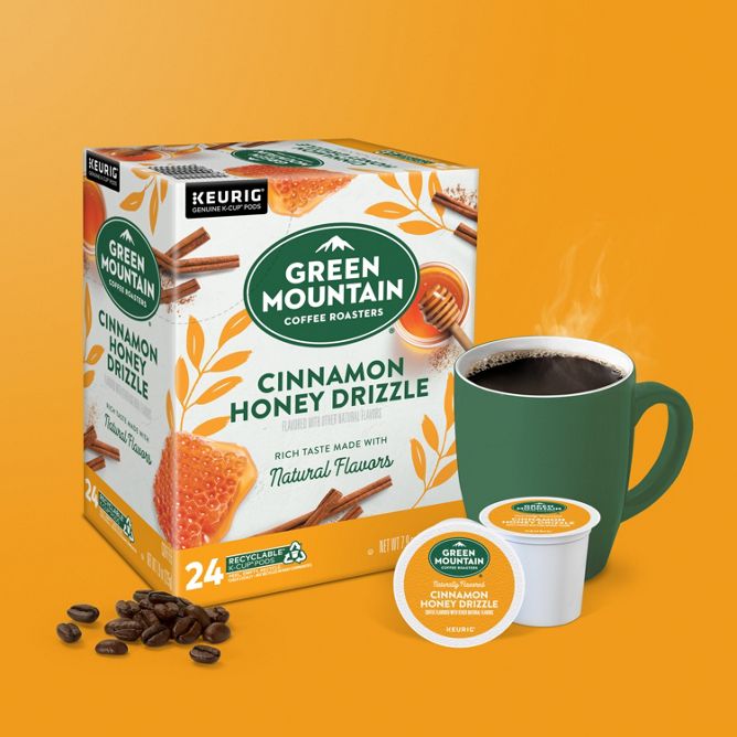 Green Mountain Coffee Roasters Cinnamon Honey Drizzle K-Cup Pods