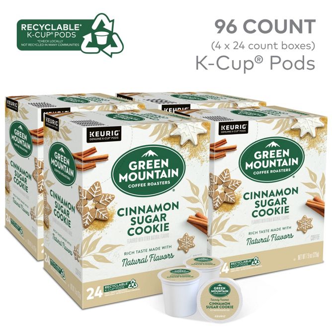 Green Mountain Coffee Roasters Cinnamon Sugar Cookie Coffee K-Cup Pods
