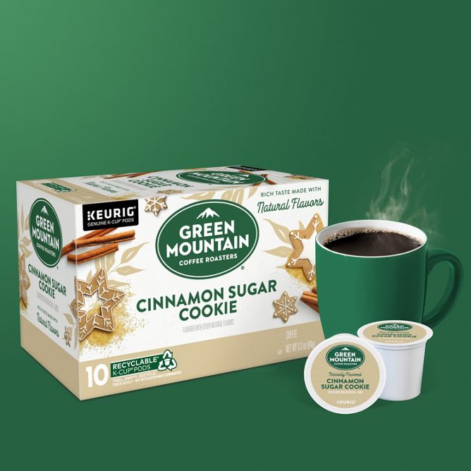 Green Mountain Coffee Roasters Cinnamon Sugar Cookie Coffee K-Cup Pods