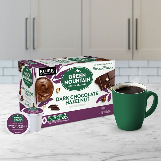 Green Mountain Coffee Roasters Dark Chocolate Hazelnut Coffee K-Cup Pods