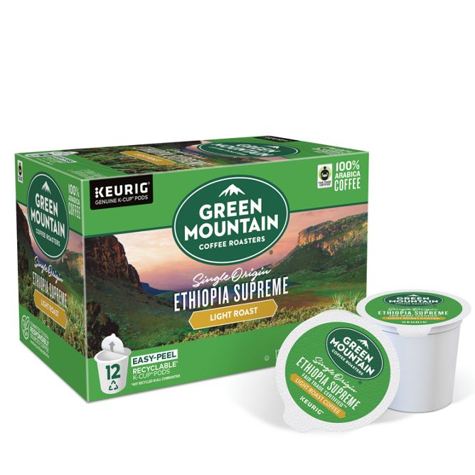 Green Mountain Coffee Roasters Ethiopia Supreme K-Cup Pods